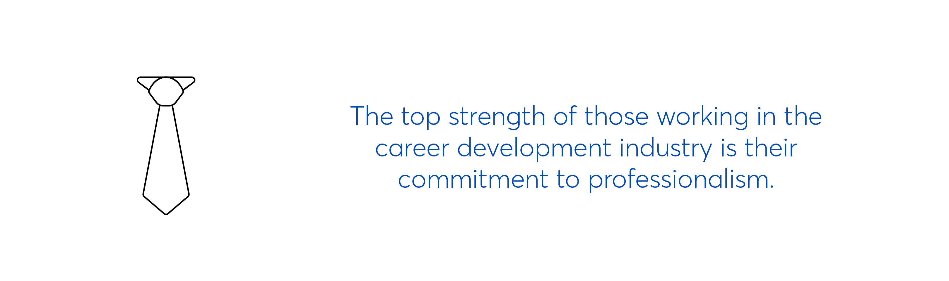 top strengths of the career development industry