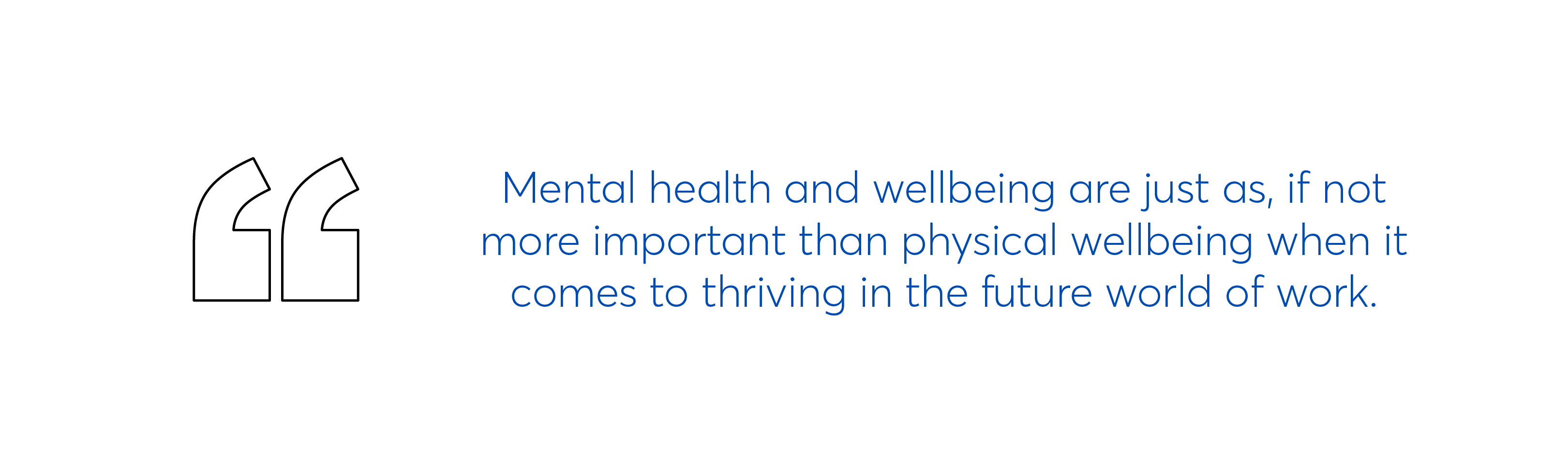 Mental Health and Stress are key to thriving in the future