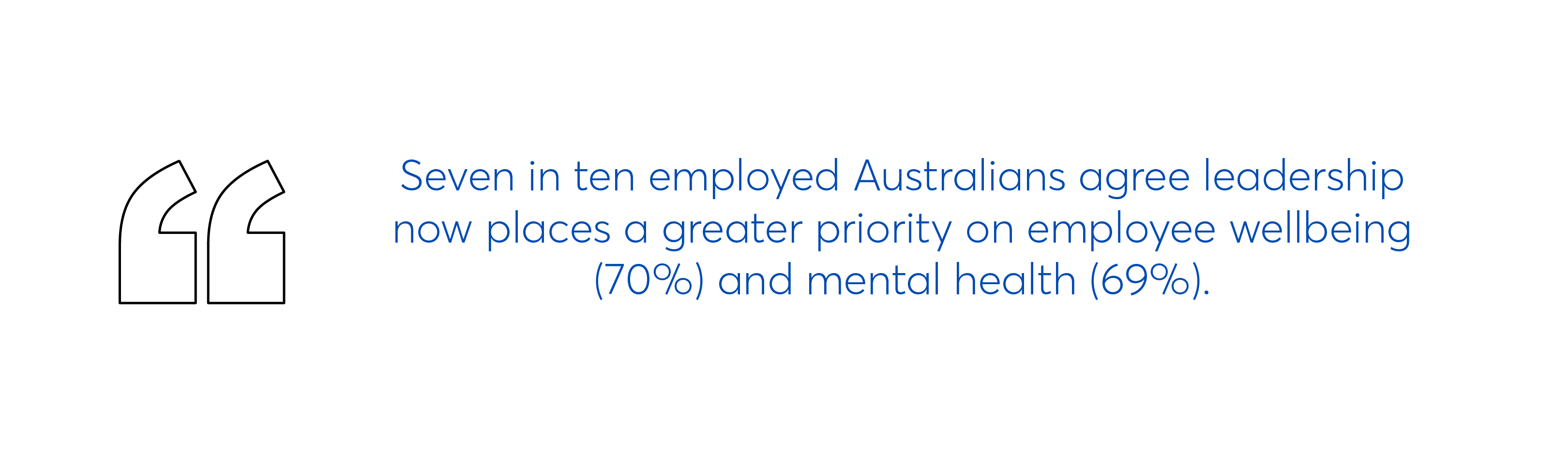 Greater priority on mental health