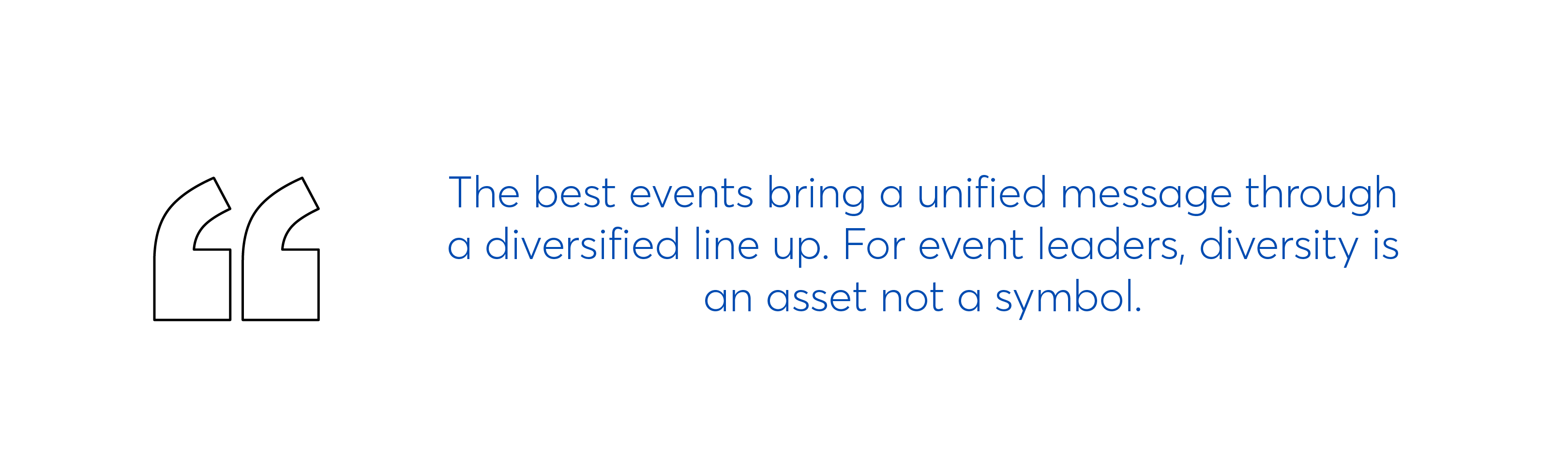 Best events bring unified messages