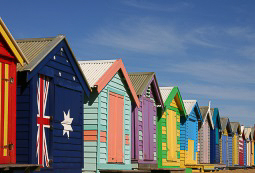 Photo of multiple beach houses 