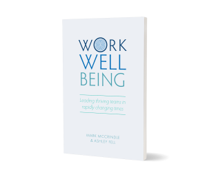 Work Wellbeing book mockup