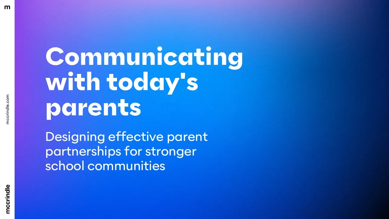 Today's parents